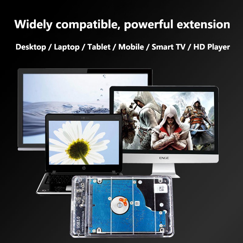 Vỏ Ổ Cứng Ngoài Usb 3.0 2.5 Sata Ssd | BigBuy360 - bigbuy360.vn