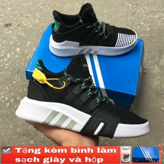 EQT đen vạch xanh