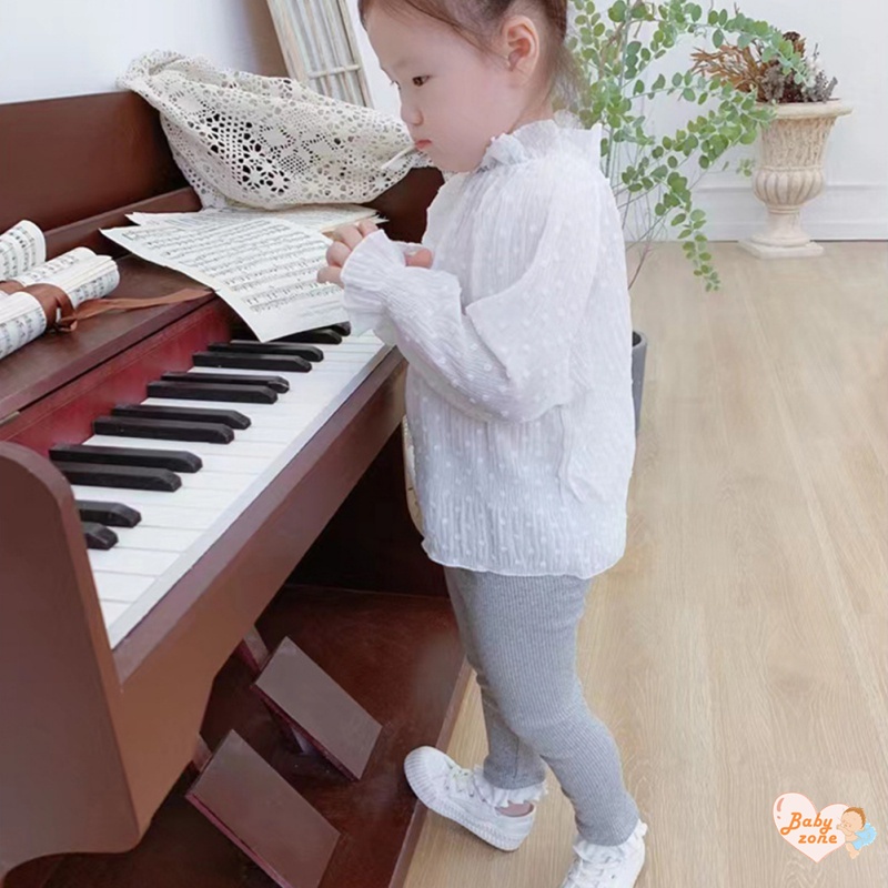 Quần Legging Màu Sắc Đơn Giản Cho Bé Gái