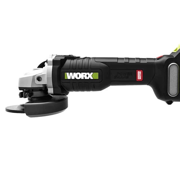 Máy Mài Góc Pin WORX GREEN WU808.9 Động Cơ Không Chổi Than Dùng Pin 20V 100mm