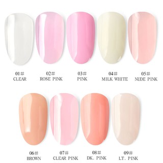 Gel gôm nối móng-poly gel 30ml (dùng móng up và hơ đèn)