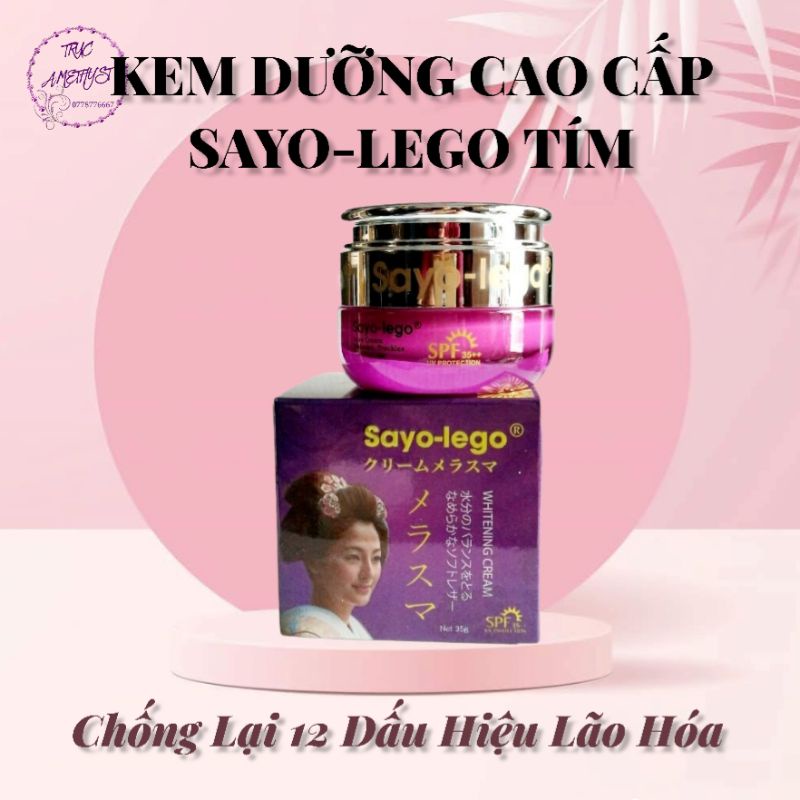 KEM DƯỠNG TRẮNG DA CAO CẤP SAYO-LEGO TÍM