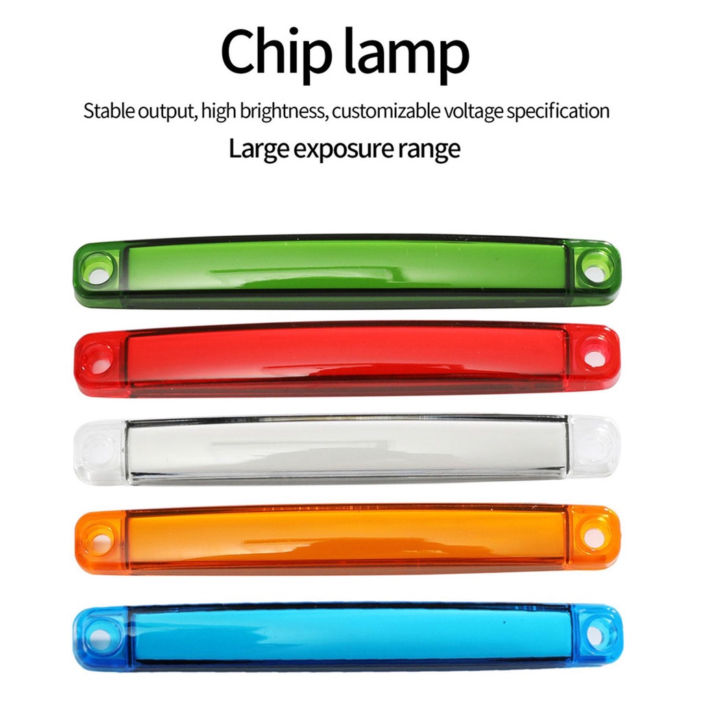 Set 5 Đèn Xi Nhan 9 Bóng LED 12V 24V I3X3 Cho Xe Tải