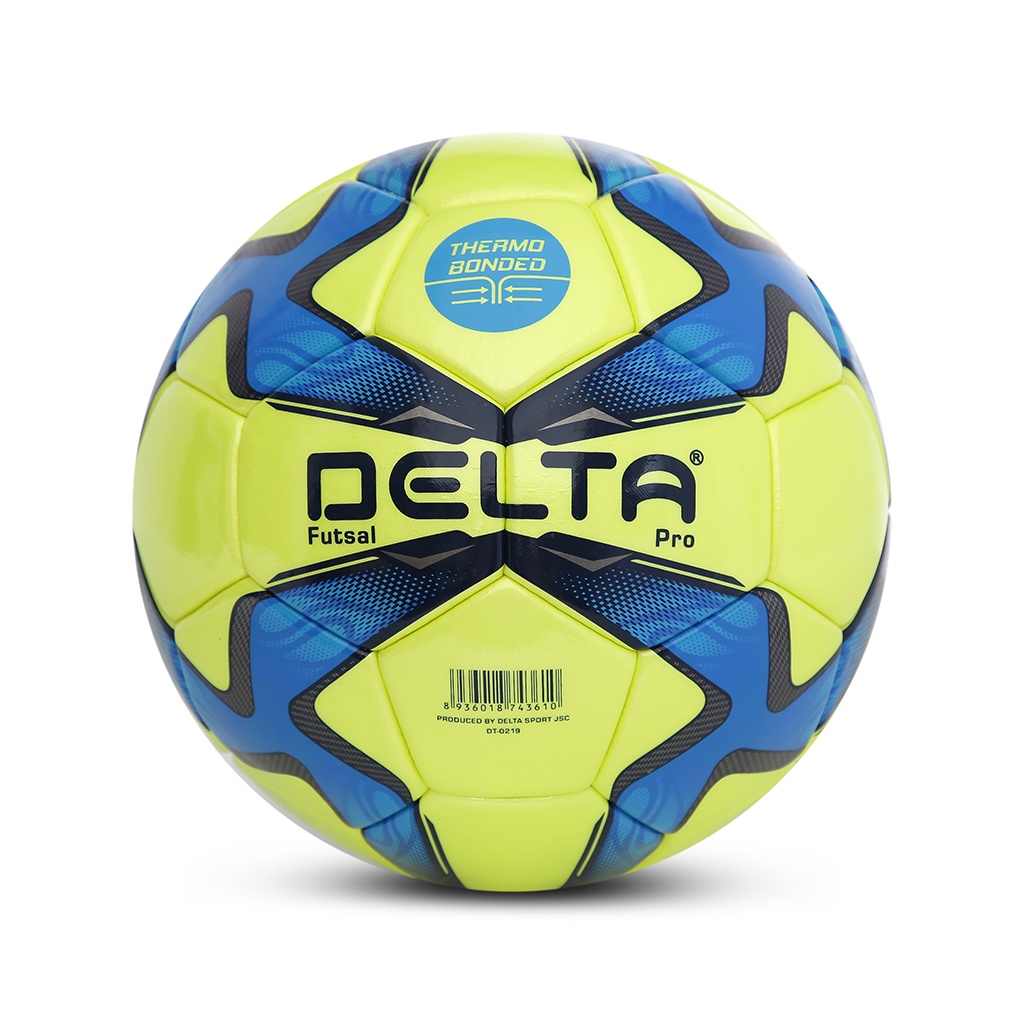 Bóng đá futsal DELTA 3610-4D size 4 da TPU tổng hợp, chơi trên sân cỏ nhân tạo hoặc trong nhà phù hợp từ 12 tuổi