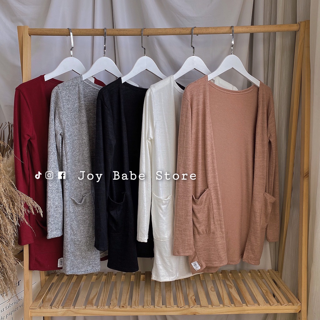 Áo khoác cardigan JOY BABE chất len mong manh, đẹp tựa Đà Lạt áo ...