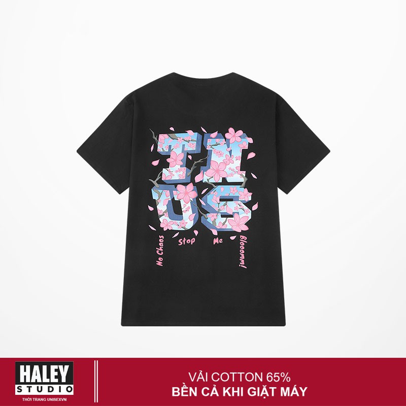 Áo Thun Nam Nữ TN550 Form Rộng Tay Lỡ Local brand TNUS street wear Phong Cách Chất Cotton Haley