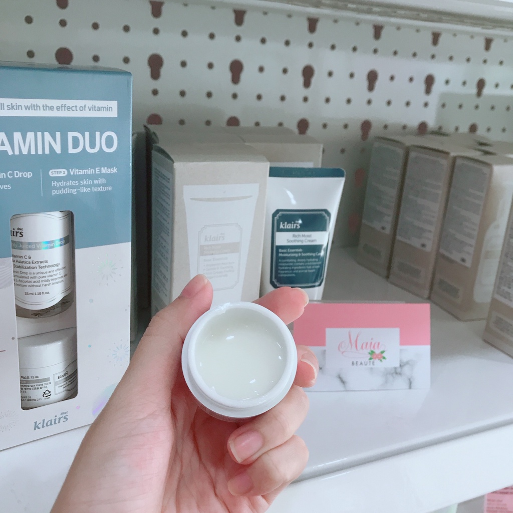 Bộ Đôi Dưỡng Sáng Tinh Chất Klairs Làm Sáng Da Freshly Juiced Vitamin Drop Duo Trial Kit