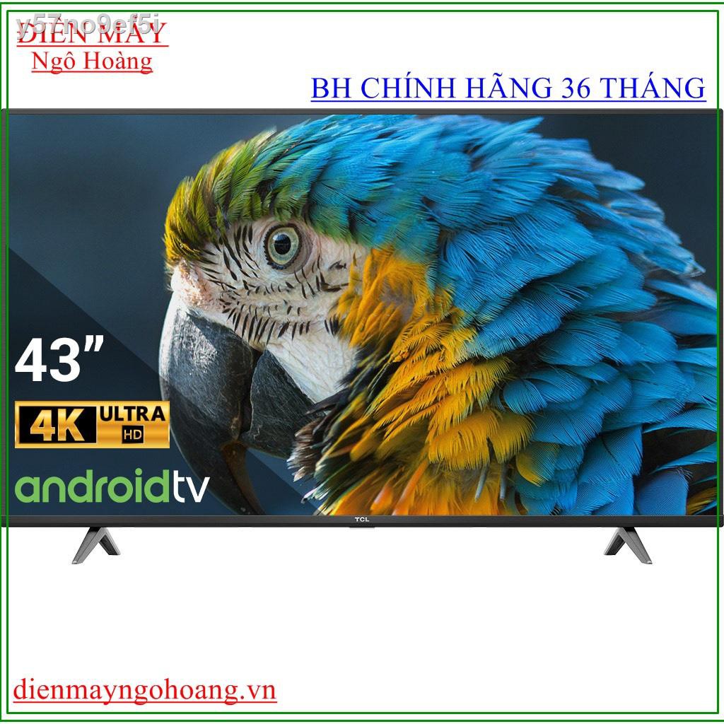 ♦◙Smart Voice Tivi TCL 43 inch UHD 4K - 43P618 - Điều khiển giọng nói, HDR, Wifi 2.4GHz, Bluetooth, Chromecast built-in,