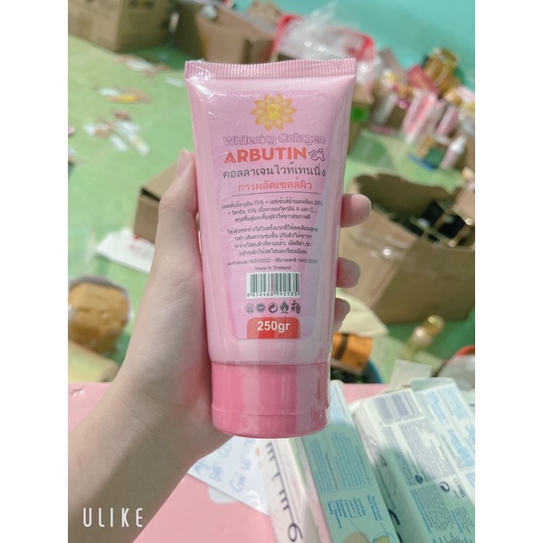 Tẩy da chết 3c3 màu hồng