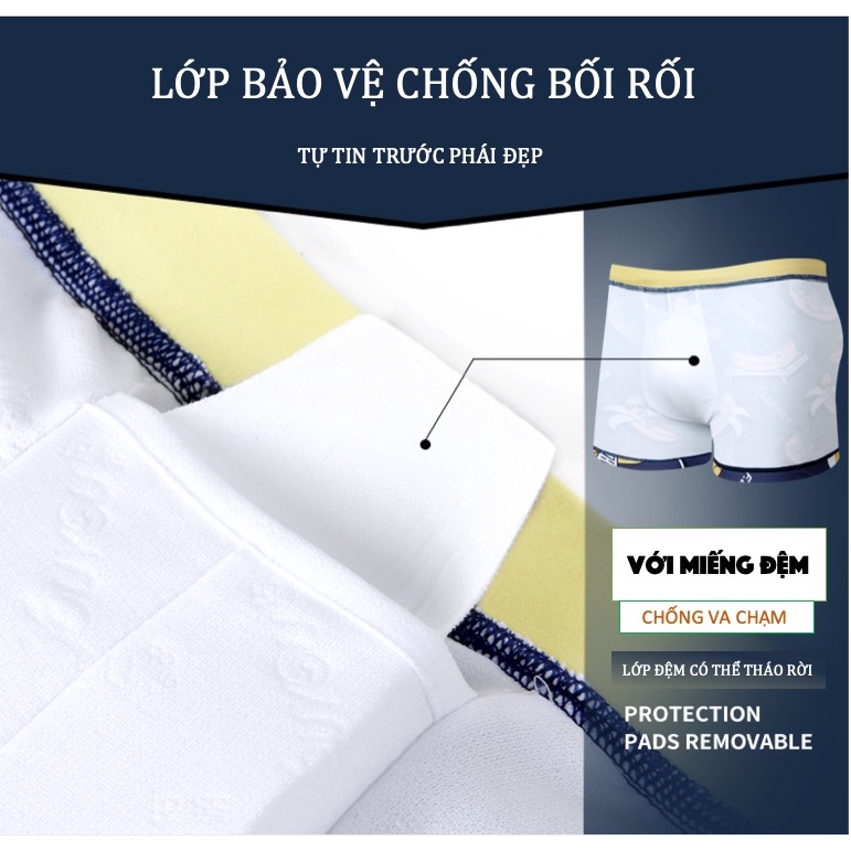 Quần bơi nam nhanh khô, cực chất, tặng mũ bơi | BigBuy360 - bigbuy360.vn