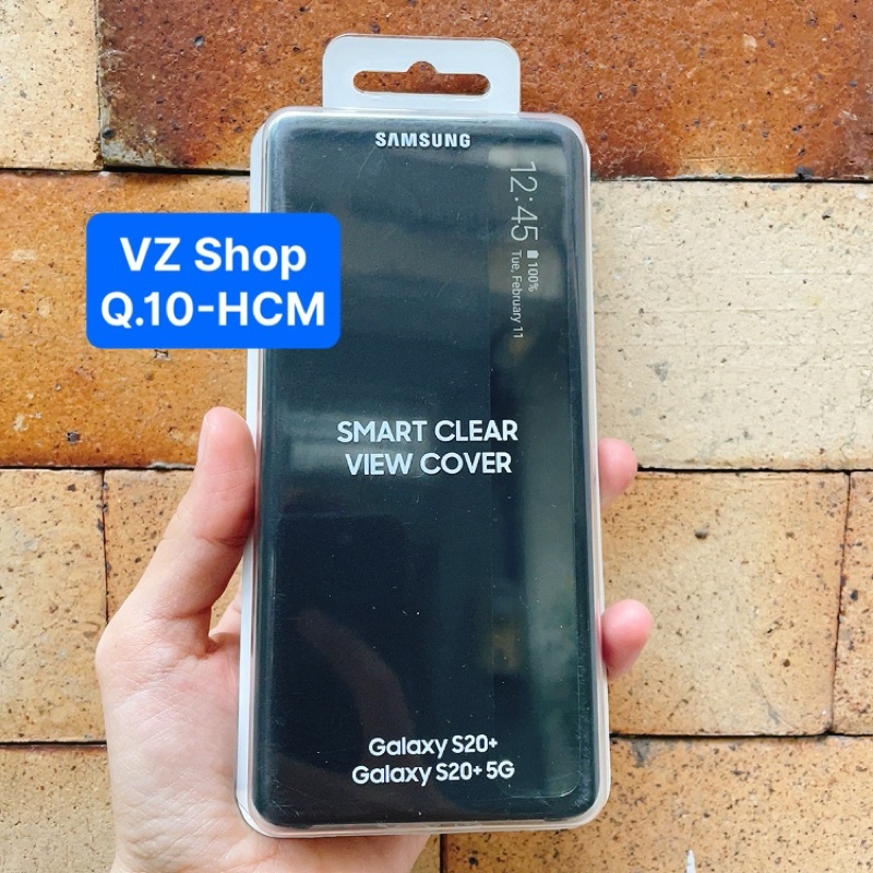 Chính hãng-Bao da Smart Clear View Cover cho điện thoại Samsung Galaxy S20+/ S20+ 5G