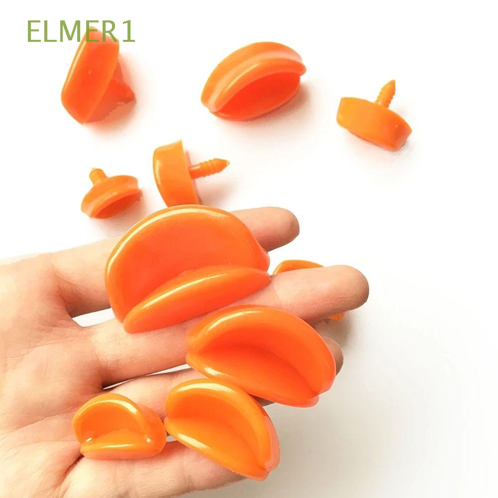 ELMER1 10pcs Duck Mouth Making Accessories Duck Safety Mouth Stuffed Toys Mouth Puppet Craft Knitting Doll Dolls Mouth Dolls Toy Stuffed Animal DIY Handicrafts Yellow Duck Mouth