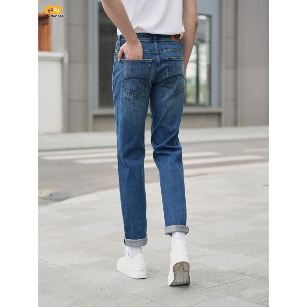 Quần jean slimfit nam YODY màu xanh - Quần bò nam trẻ trung năng động QJM4013