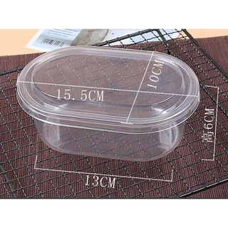 Set 10 Hộp pet oval HT150G