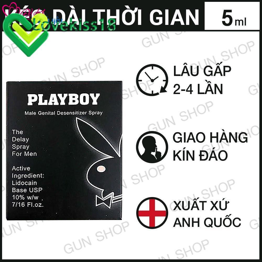 [lovekiss18] [ FREE SHIP ]Chai xịt Playboy [An Toàn & Chính Hãng]