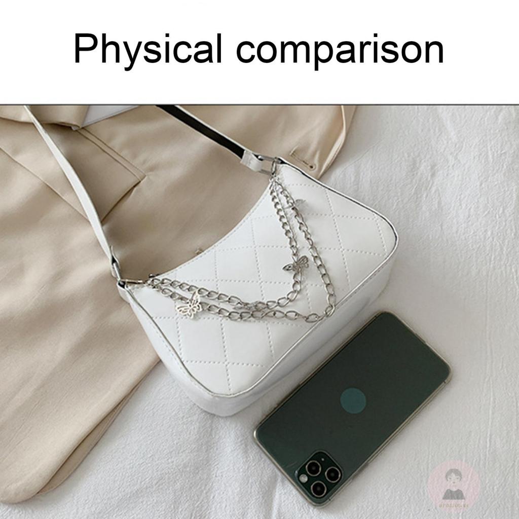 Túi Đeo Dưới Cánh Tay Với Dây Xích Trang Trí Hình Bướm Dành Cho Nữ