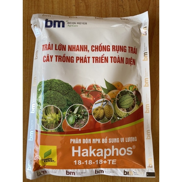 Phân bón lá Bm Hakaphos 18-18-18 + TE (250gr)
