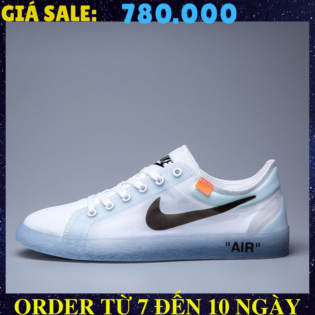 🌟FULLBOX🌟ORDER🌟SALE 50%🌟🌟🌟GIÀY NAM NỮ OFF-WHITE x Nike BLazer Mid