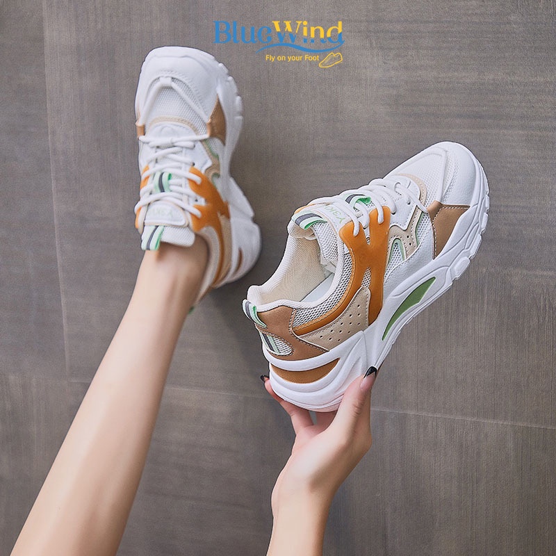 Giày Sneaker Phối Da Cao Cấp BLUEWIND 68796 | BigBuy360 - bigbuy360.vn