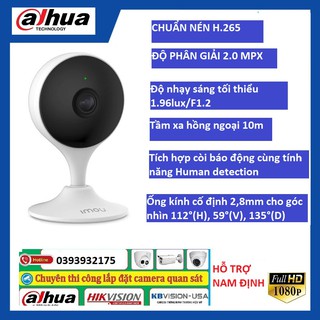 Camera ip wifi imou c22ep 2.0mp/ full hd 1080p - kết nối không dây, bảo hành 24 tháng