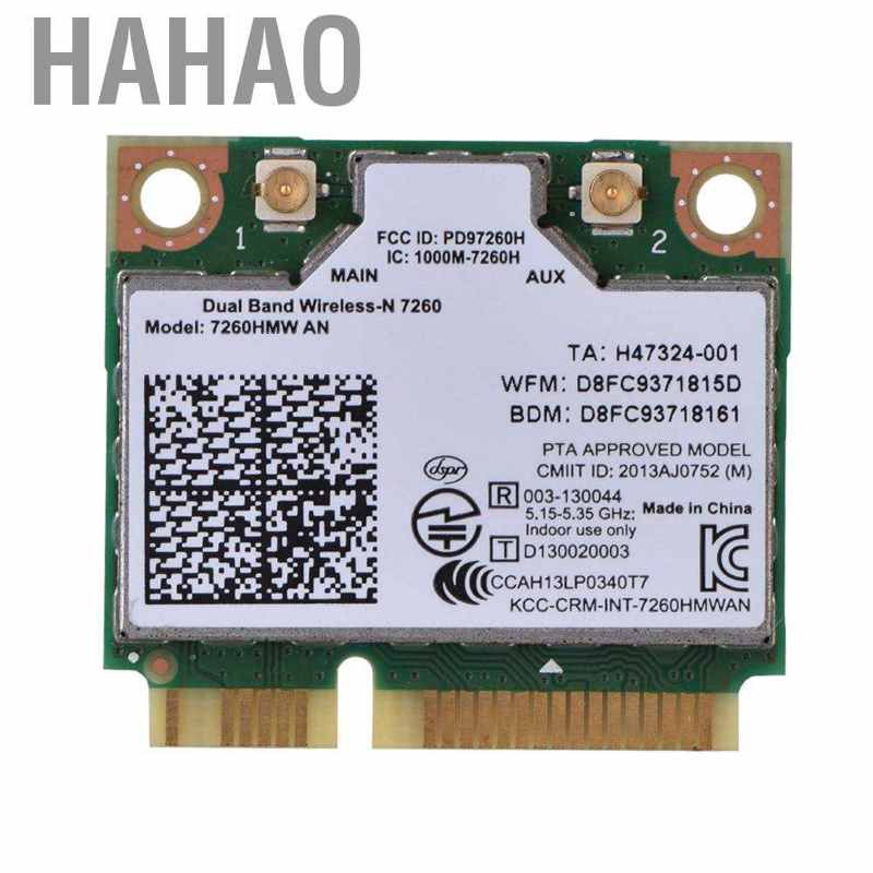 Card Mini Pci-E Intel 7260an 7260hmw Bluetooth 4.0 + Wifi Uk