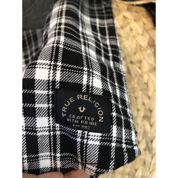 Sơ mi kẻ bé trai True