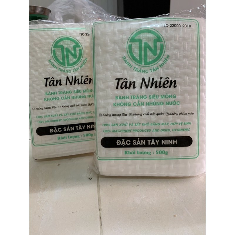 0.5kg bánh tráng mỏng cuốn rau sống thịt luột - chính gốc Tây Ninh