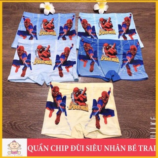 COMBO 10 quần đùi siêu nhân bé trai
