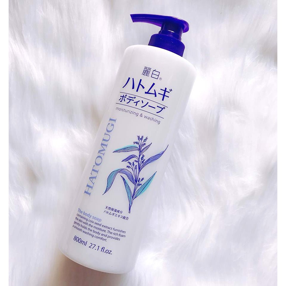Sữa tắm dưỡng da Hatomugi Moisturizing Washing 800ml | BigBuy360 - bigbuy360.vn