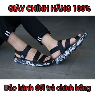 FACOTA giày dép chính hãng nam, nữ mang đi học đi chơi màu đen đế lính HA03