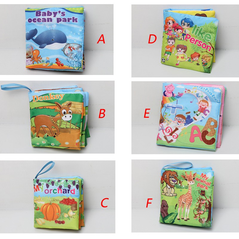 Sách vải đồ chơi phát triển trí tuệ dành cho trẻ