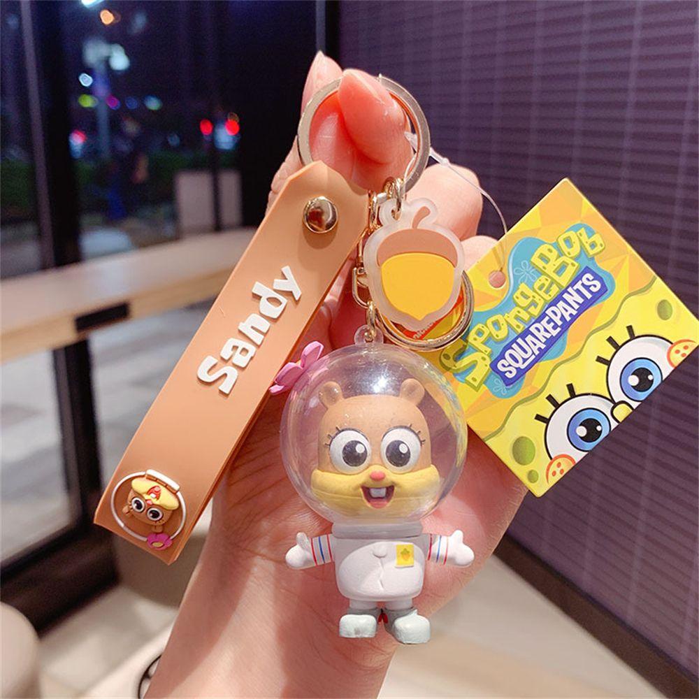 Móc Chìa Khóa Họa Tiết Hoạt Hình Spongebob Vui Nhộn