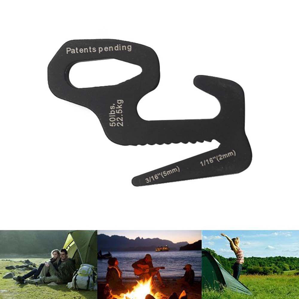 Móc Khóa Dây Lều Trại Hình Số 9 Bằng Hợp Kim Nhôm