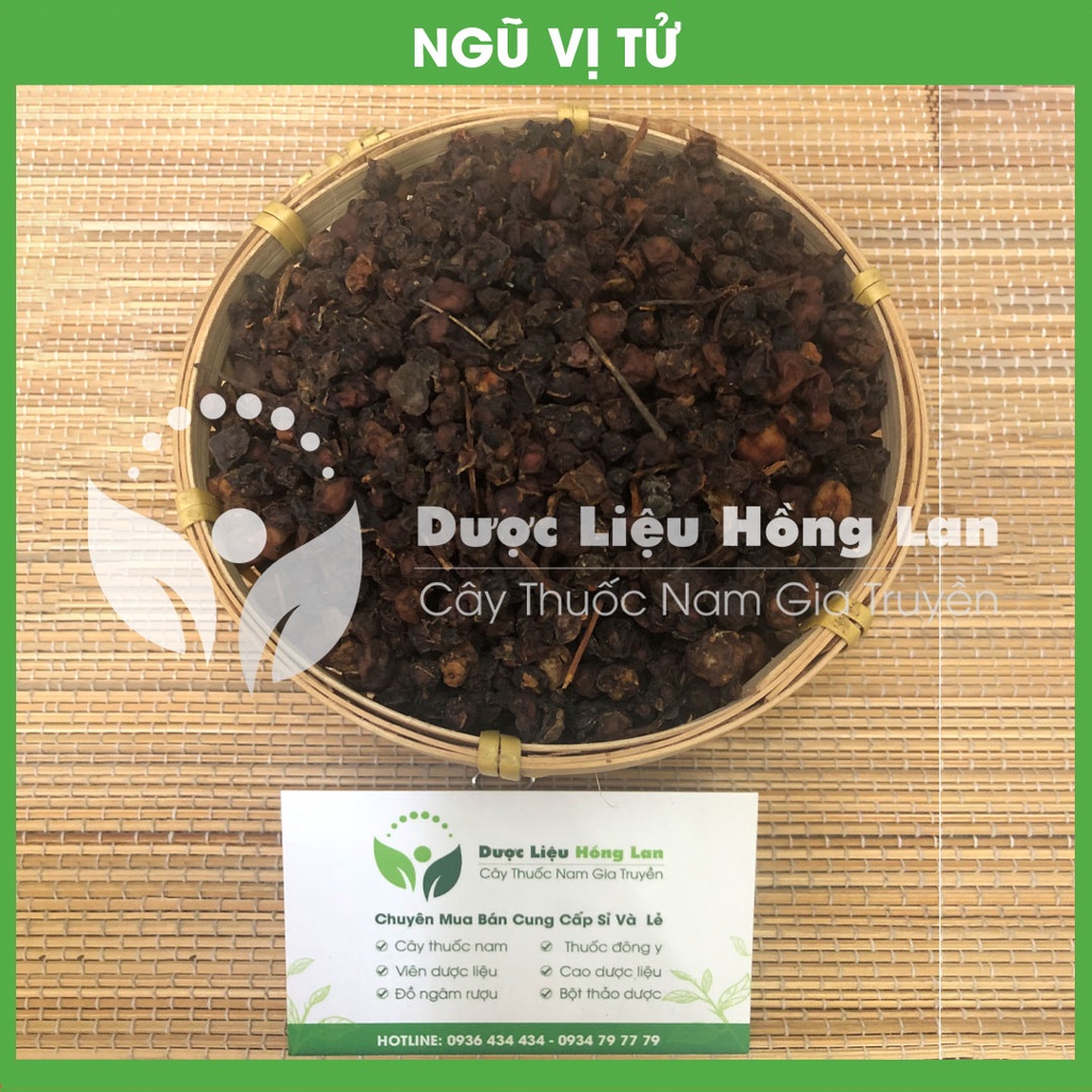 QUẢ NGŨ VỊ TỬ khô sạch đóng gói 1kg - Congtyduoclieuhonglan