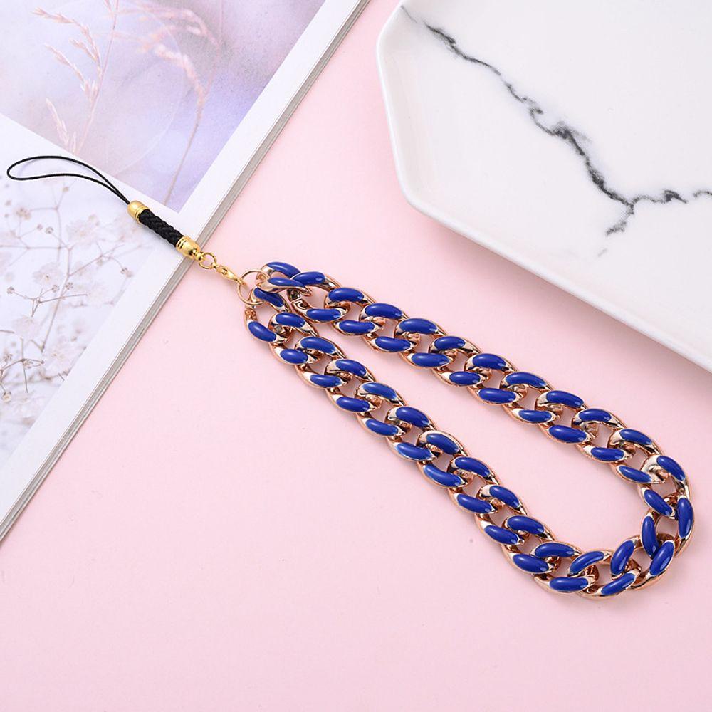 Dây Đeo Điện Thoại Chống Thất Lạc Có Vòng Nhẫn Trang Trí Tiện Dụng