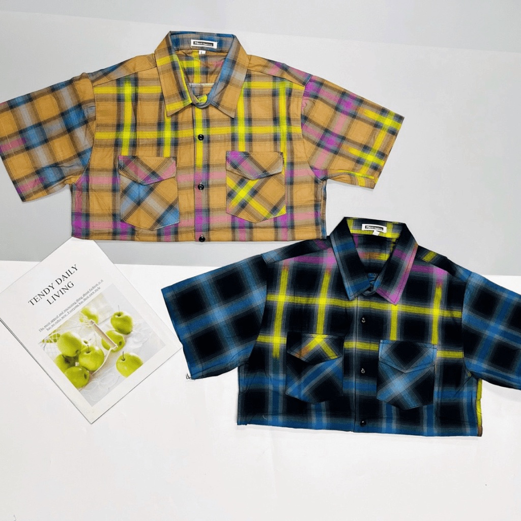 (HCM) ÁO SƠ MI NAM CARO TAY NGẮN THỜI TRANG LUXURY ĐẲNG CẤP CHO CÁC ANH EM BỐN MIỀN , THỜI TRANG BOY PHỐ CỔ KOKO MI FASH