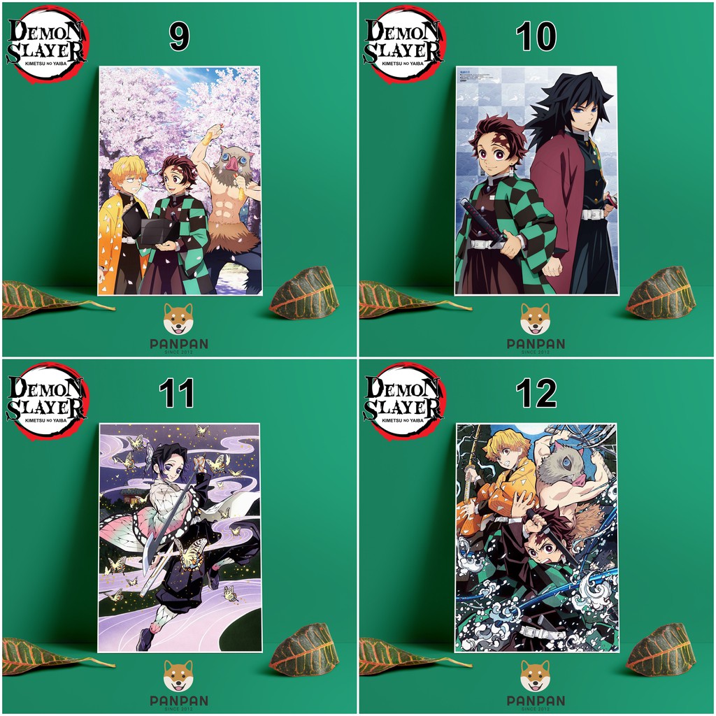 Postcard Cao Cấp - Poster Kimetsu no Yaiba (1)