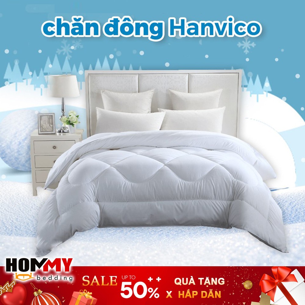 [Chỉ Ship Hỏa Tốc] Ruột chăn đông bông PE cao cấp chính hãng Hanvico, Kim Cương siêu nhẹ, siêu mềm, siêu ấm