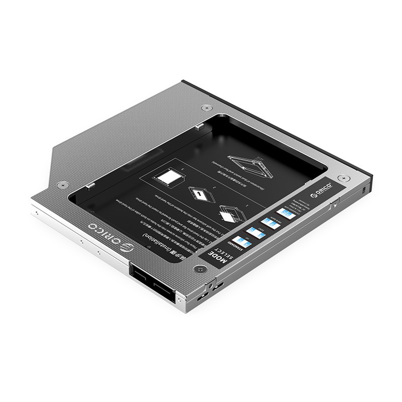 Khay ổ cứng Laptop (Caddy bay) 2.5&quot; SATA 1,2,3 ORICO M95SS- Hàng Chính Hãng