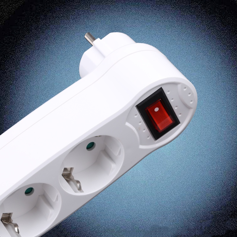 Ổ Cắm Điện 2 Chấu 3 Chấu Phích Cắm EU Tiện Dụng