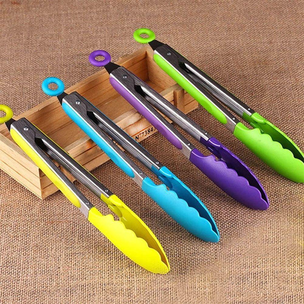 1 Kẹp Gắp Thức Ăn Bằng Silicone Tiện Lợi