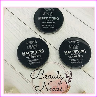 Phấn phủ Catrice Prime and Fine Mattifying Powder Waterproof