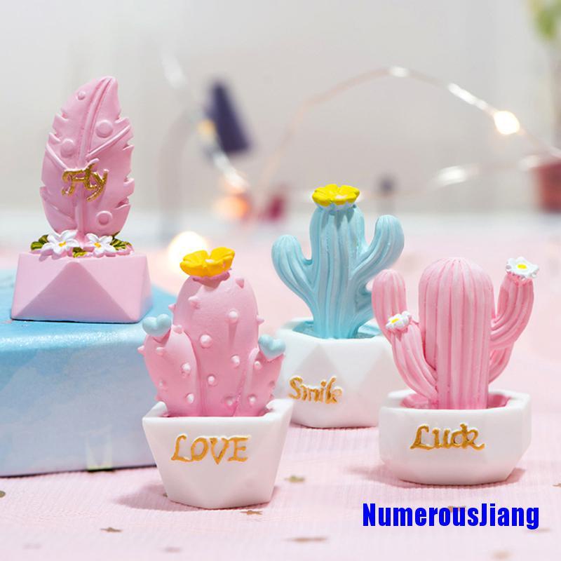 Set 10 Cây Xương Rồng Mini Dễ Thương Trang Trí