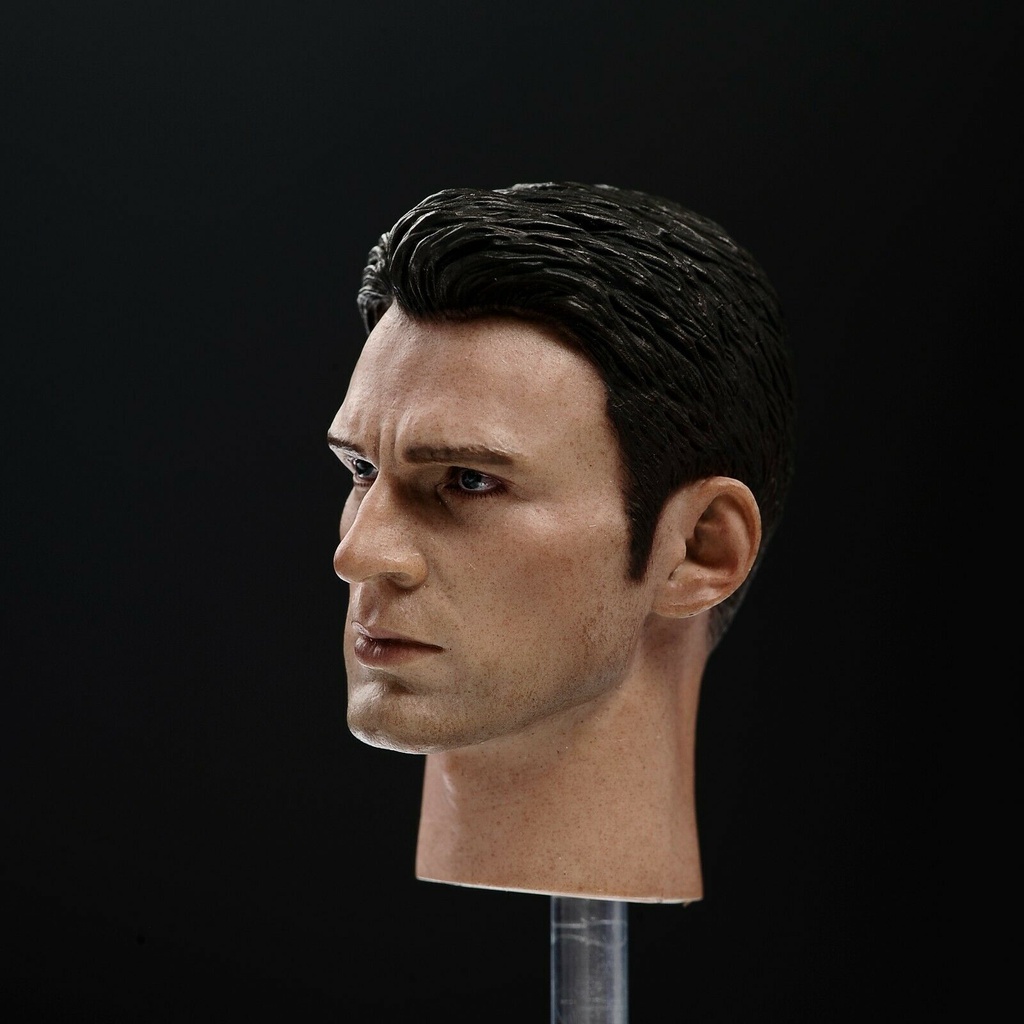 Mô hình đầu nhân vật Chris Evans tỉ lệ 1/6 12"