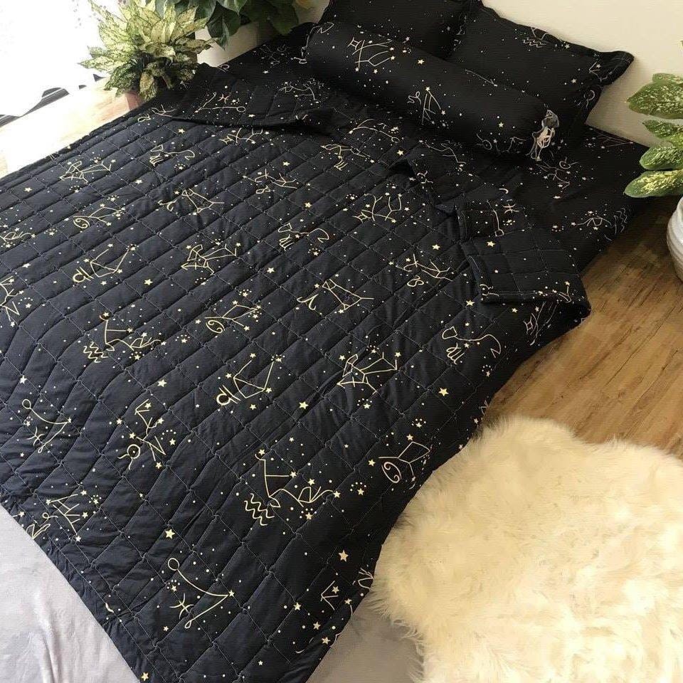 (Xả hàng - Được chọn mẫu) Bộ Ga Gối Poly Cotton loại đẹp bo chun đủ kích thước + có vỏ gối ôm đặt thêm | BigBuy360 - bigbuy360.vn