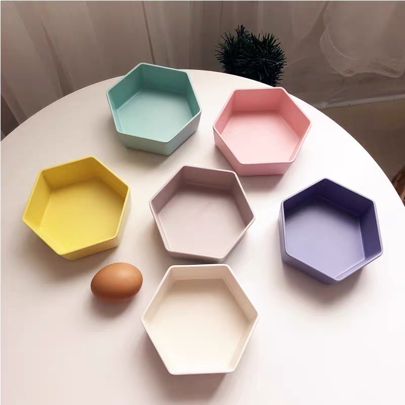 Bát ăn dặm sợi tre hình lục giác