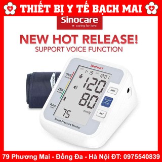 Máy Đo Huyết Áp Sinocare Sinoheart BA-801 Đức