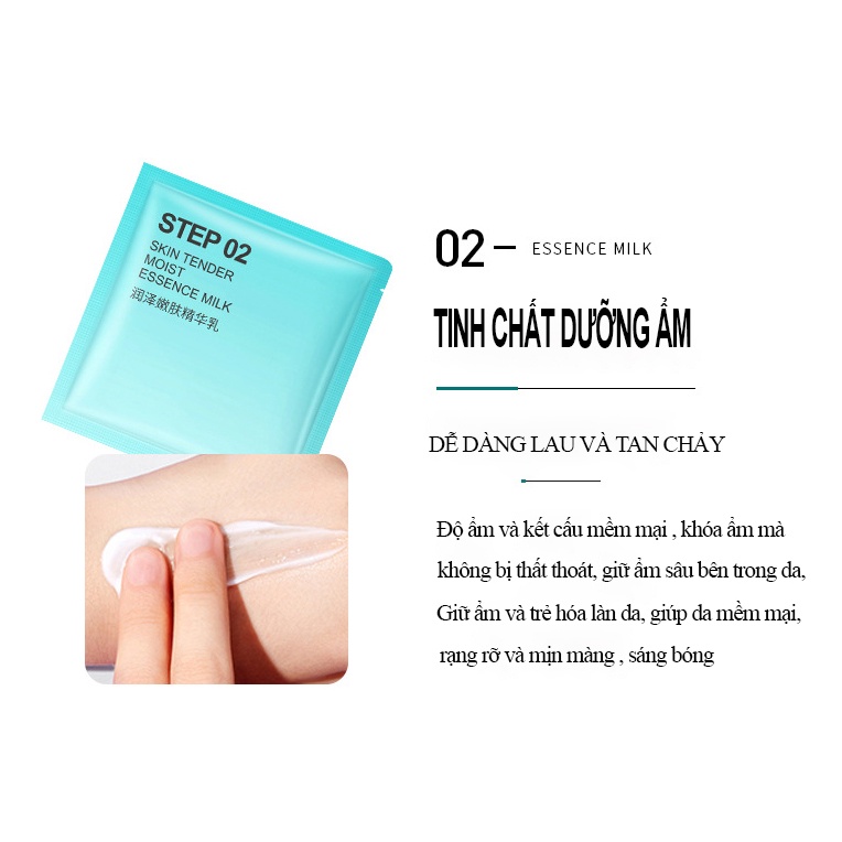 Mặt nạ HA IMAGES 3 Bước mẫu mới 2022  cấp nước giữ ẩm, tái tạo da  mặt nạ giấy LYSHOP A89