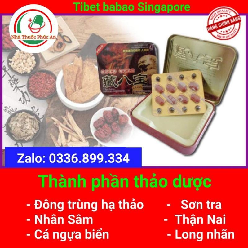 Tibet babao rồng đỏ singapore | BigBuy360 - bigbuy360.vn