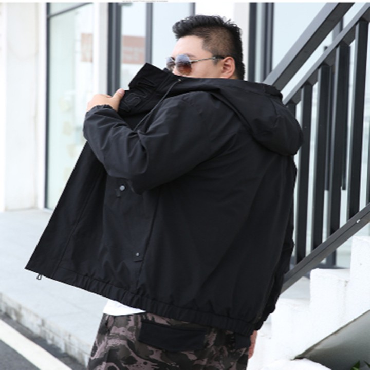 áo khoác gió áo khoác nam thu đông kiểu dáng mạnh mẽ hàng bigsize phù hợp với người mập từ 70-140kg | BigBuy360 - bigbuy360.vn